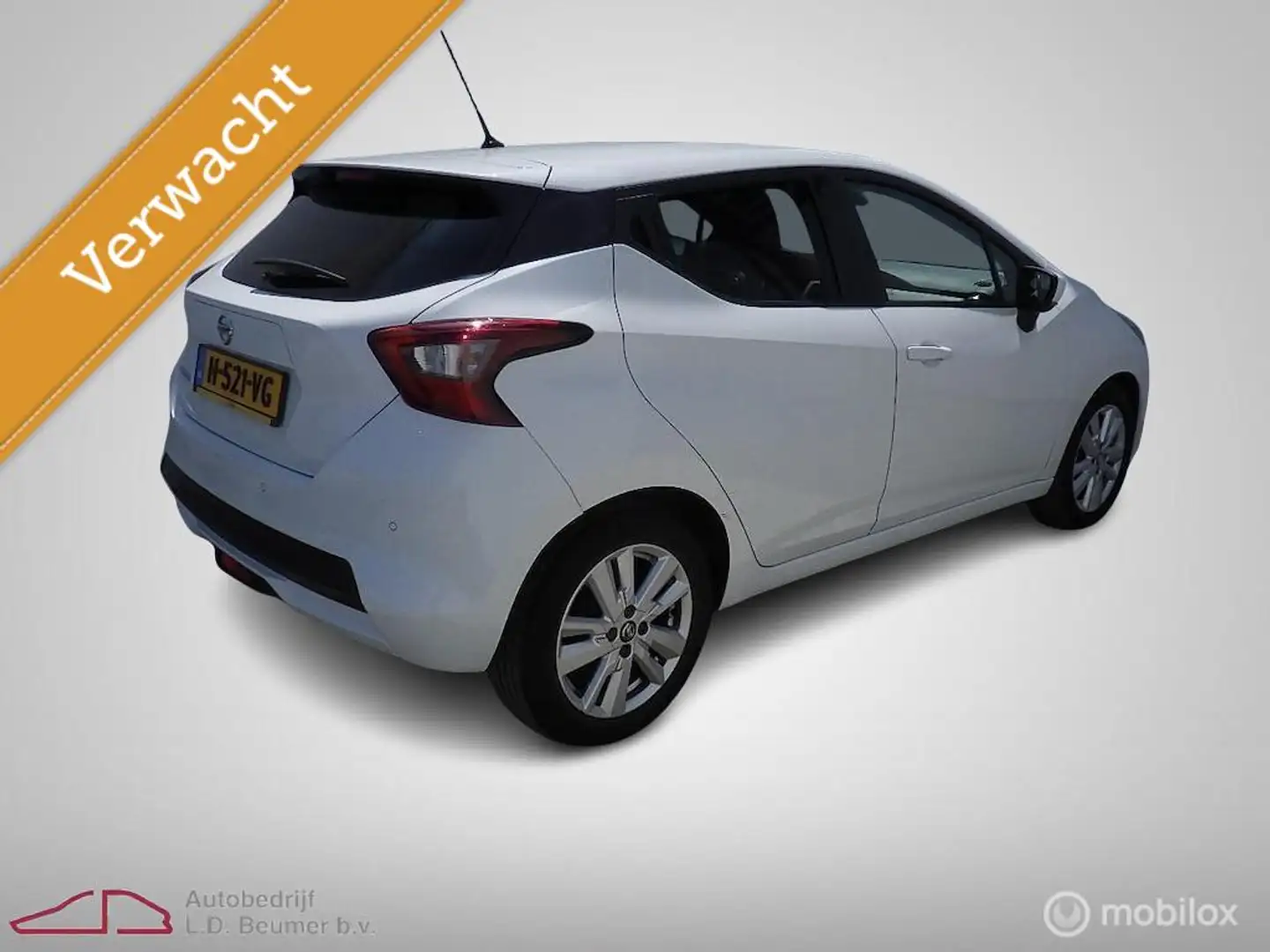Nissan Micra 1.0 IG-T N-Connecta *NL, RIJKLAARPRIJS!* Blanc - 2
