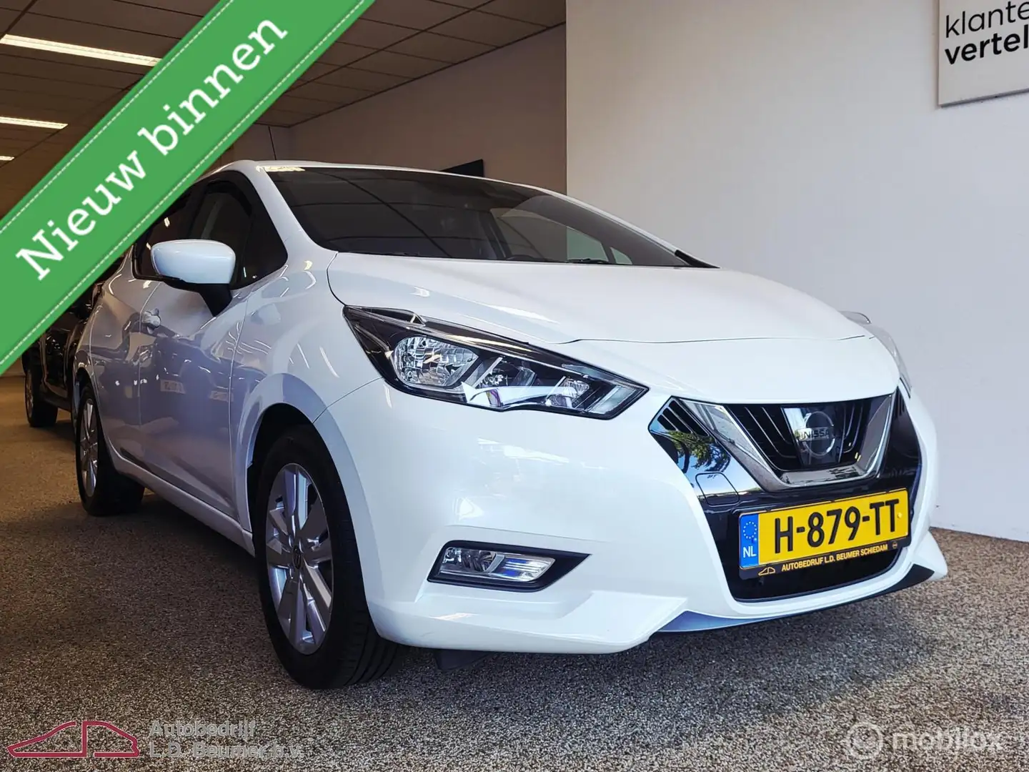 Nissan Micra 1.0 IG-T N-Connecta *NL, RIJKLAARPRIJS!* Blanc - 2