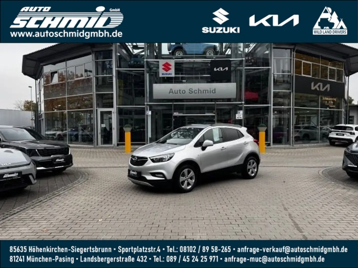 Opel Mokka X MOKKA X 1.4 16V EDITION AUTOMATIK ALLWETTER Silber - 1