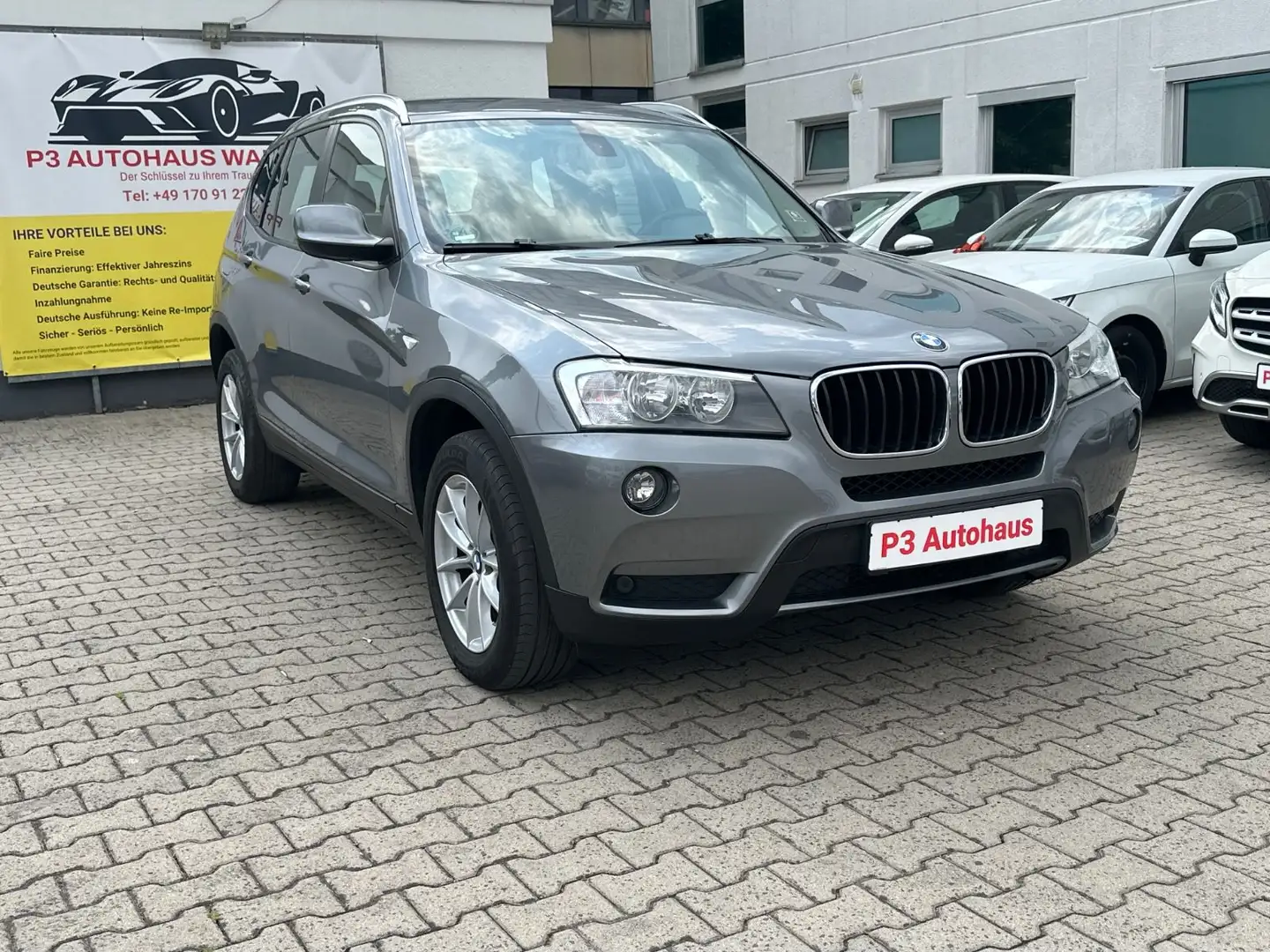 BMW X3 Baureihe X3 xDrive 20d*Garantie*8xReifen*AHK Šedá - 1