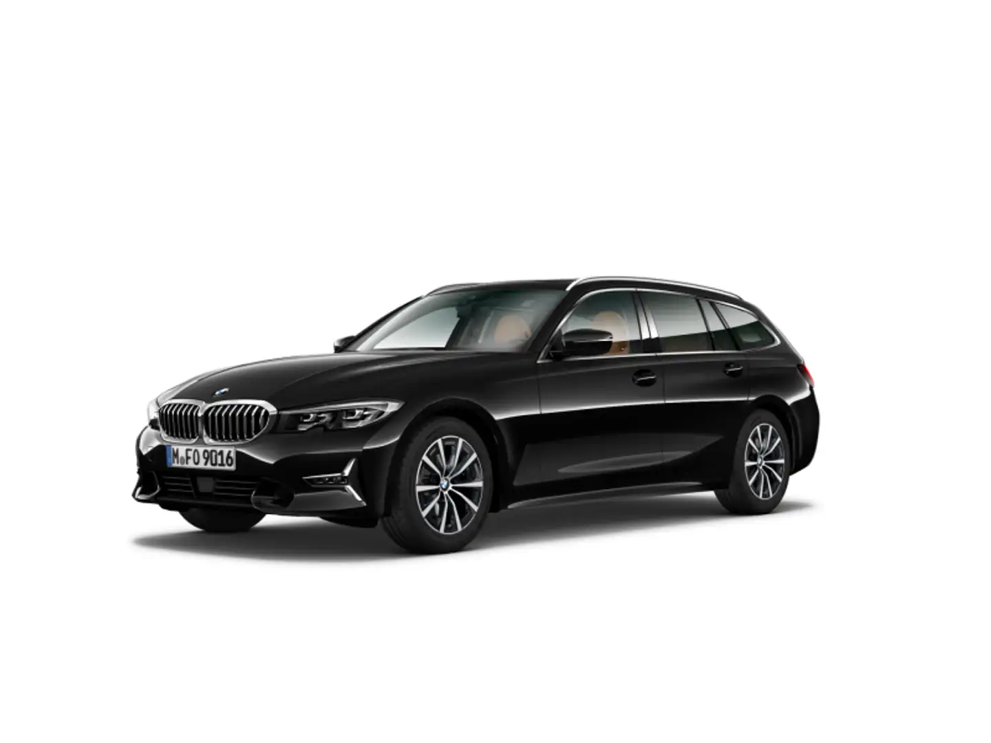 BMW 318 i Touring - Luxury Line Zwart - 2