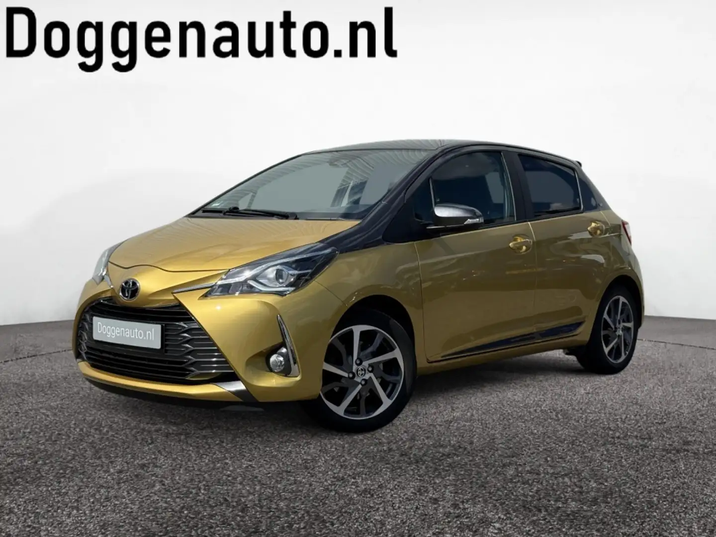 Toyota Yaris 1.5 VVT-i Y20 Bi-Tone Led TSS Geel - 1