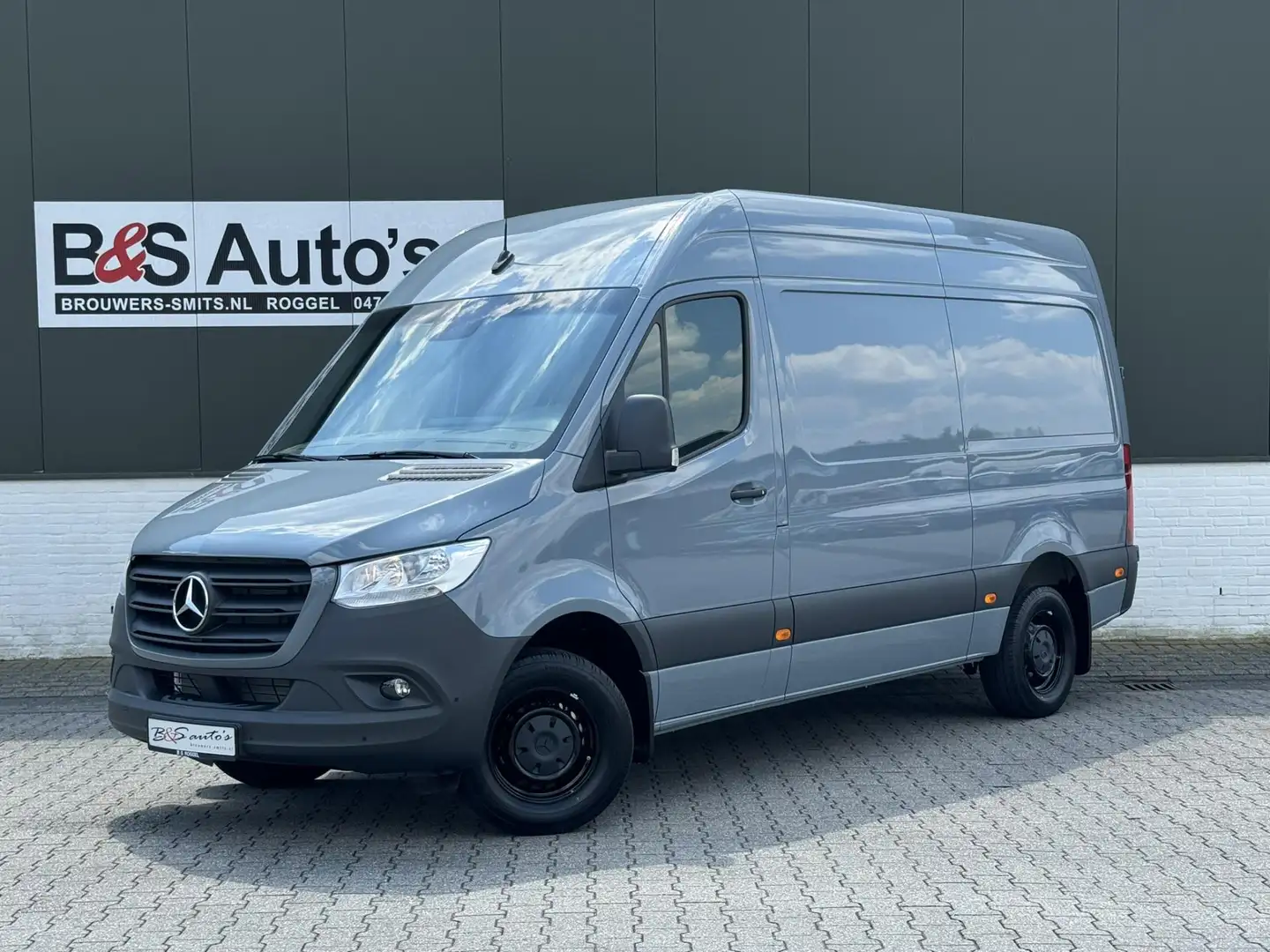 Mercedes-Benz Sprinter 317 L2 Trekhaak 3500kg Camera Navigatie Cruise Cli Šedá - 1
