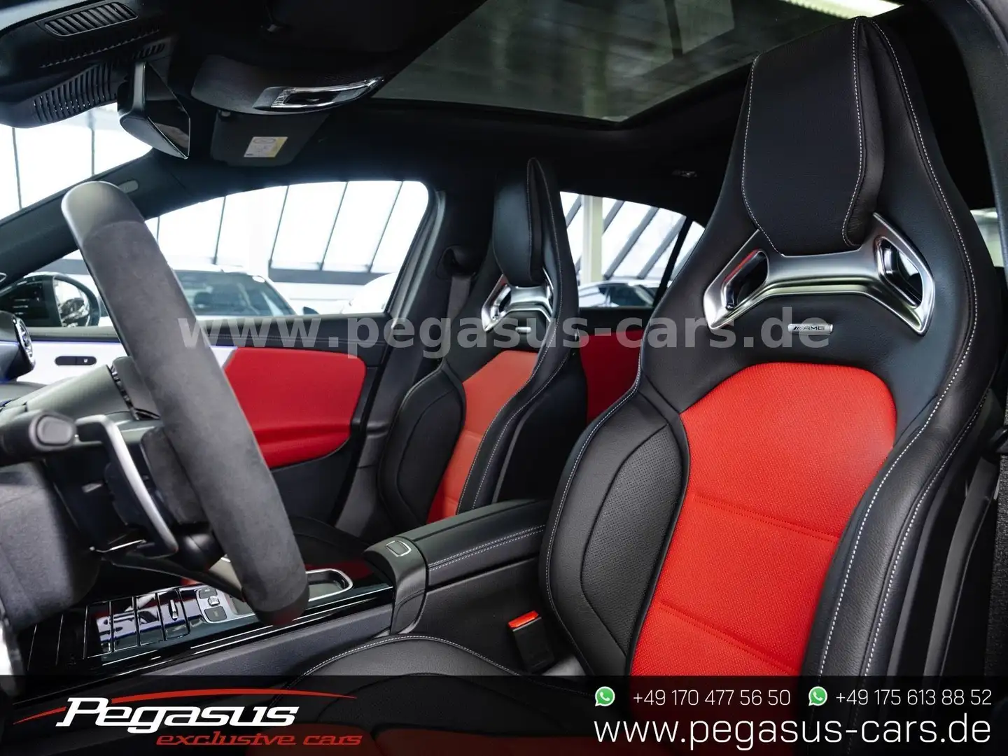 Mercedes-Benz A 45 AMG A 45 S 4MATIC*BRABUS*FACELIFT*PERFORMANCE SEATS* Gri - 2