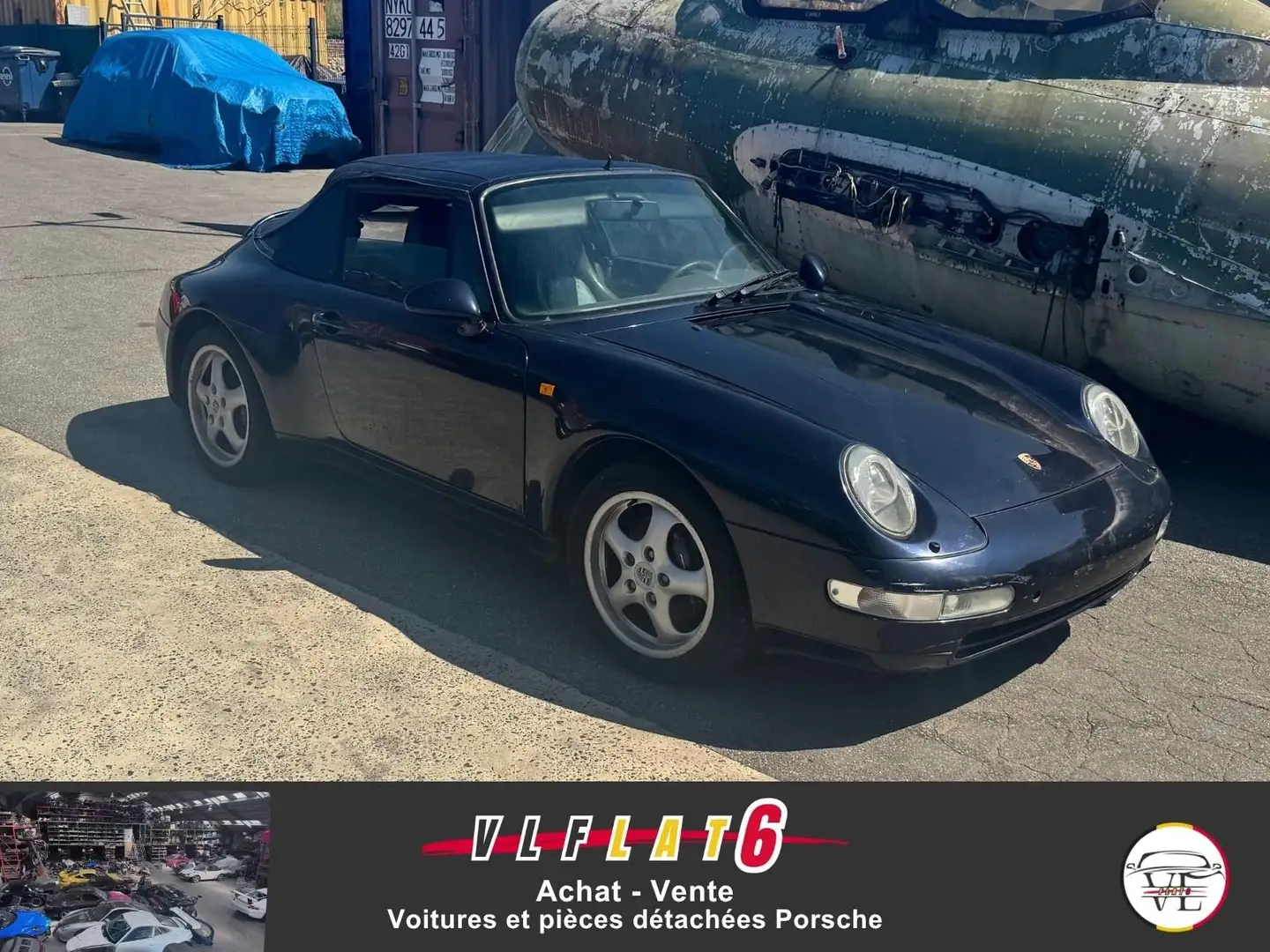 Porsche 993 Carrera Bleu - 1