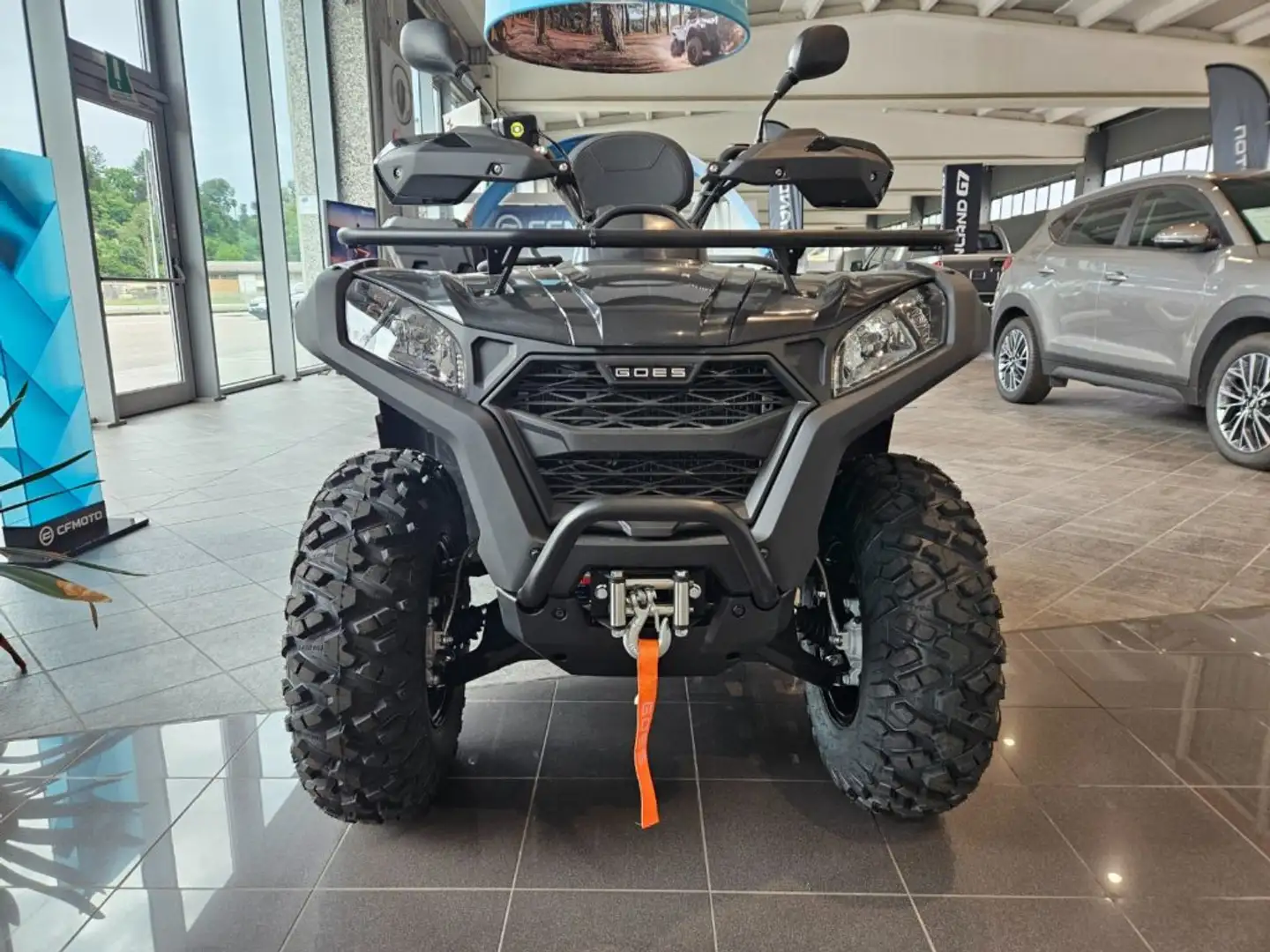 Goes terrox 400L T3 TARGA GIALLA Šedá - 1