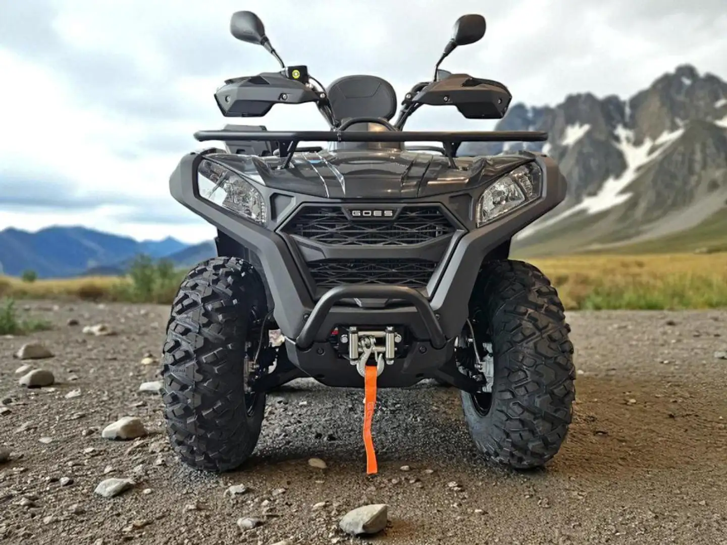 Goes Ostali terrox 400L T3 TARGA GIALLA siva - 2