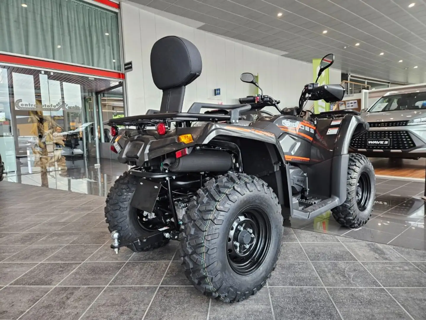 Goes terrox 400L T3 TARGA GIALLA Šedá - 2