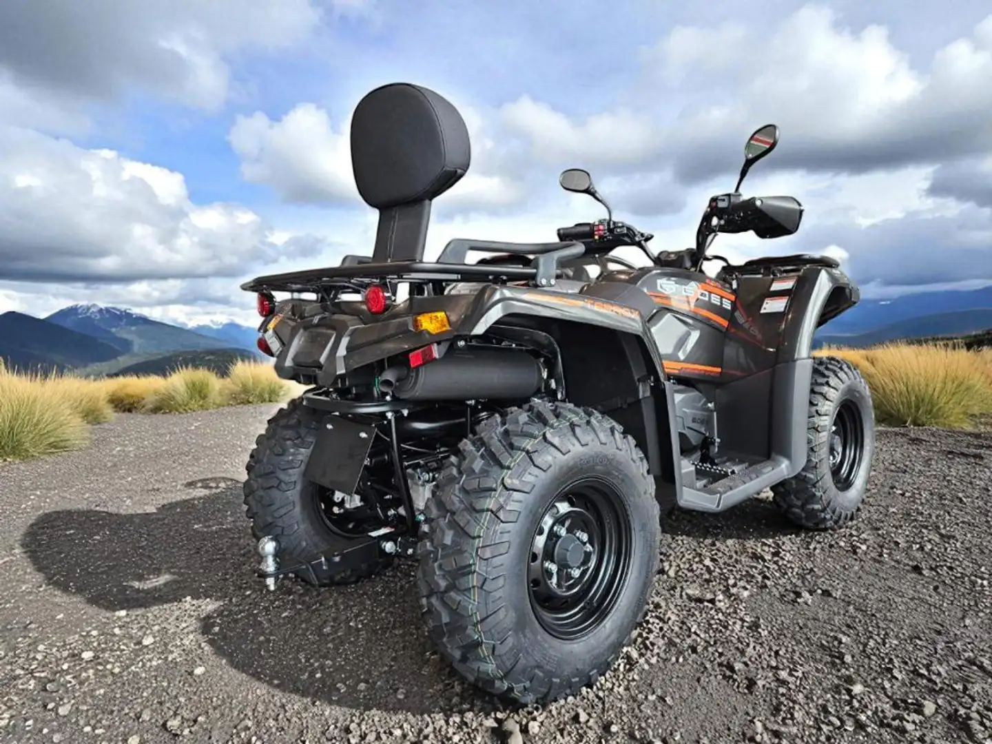 Goes Ostali terrox 400L T3 TARGA GIALLA siva - 1