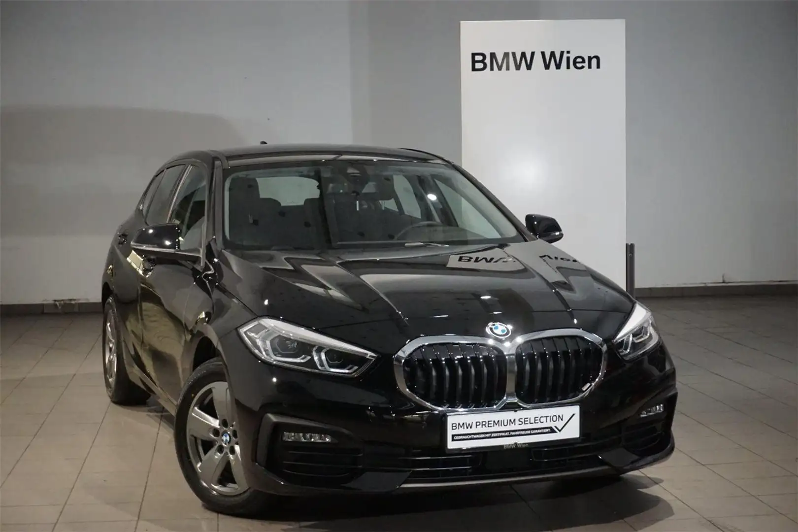 BMW 116 d Schwarz - 1