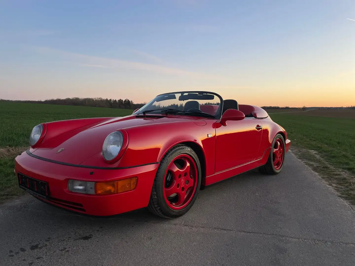 Porsche 964 Carrera 2 Speedster Rot - 2
