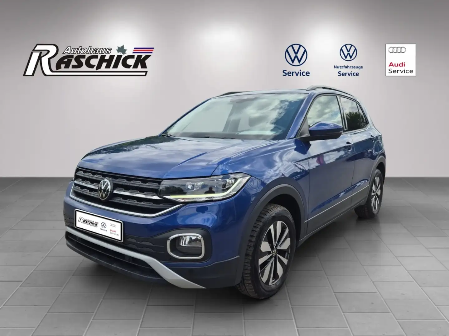 Volkswagen T-Cross Move 1.0 TSI DSG Kamera ACC Navi Klima Navi Blau - 2