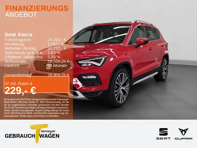 SEAT Ateca 2.0 TSI DSG 4D XPERIENCE DCC NAVI LM19 PDC