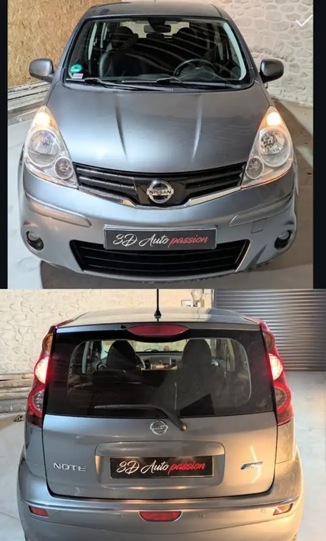 Nissan Note 1.5 Dci 90 ch Garantie 12 mois Reprise Grau - 2