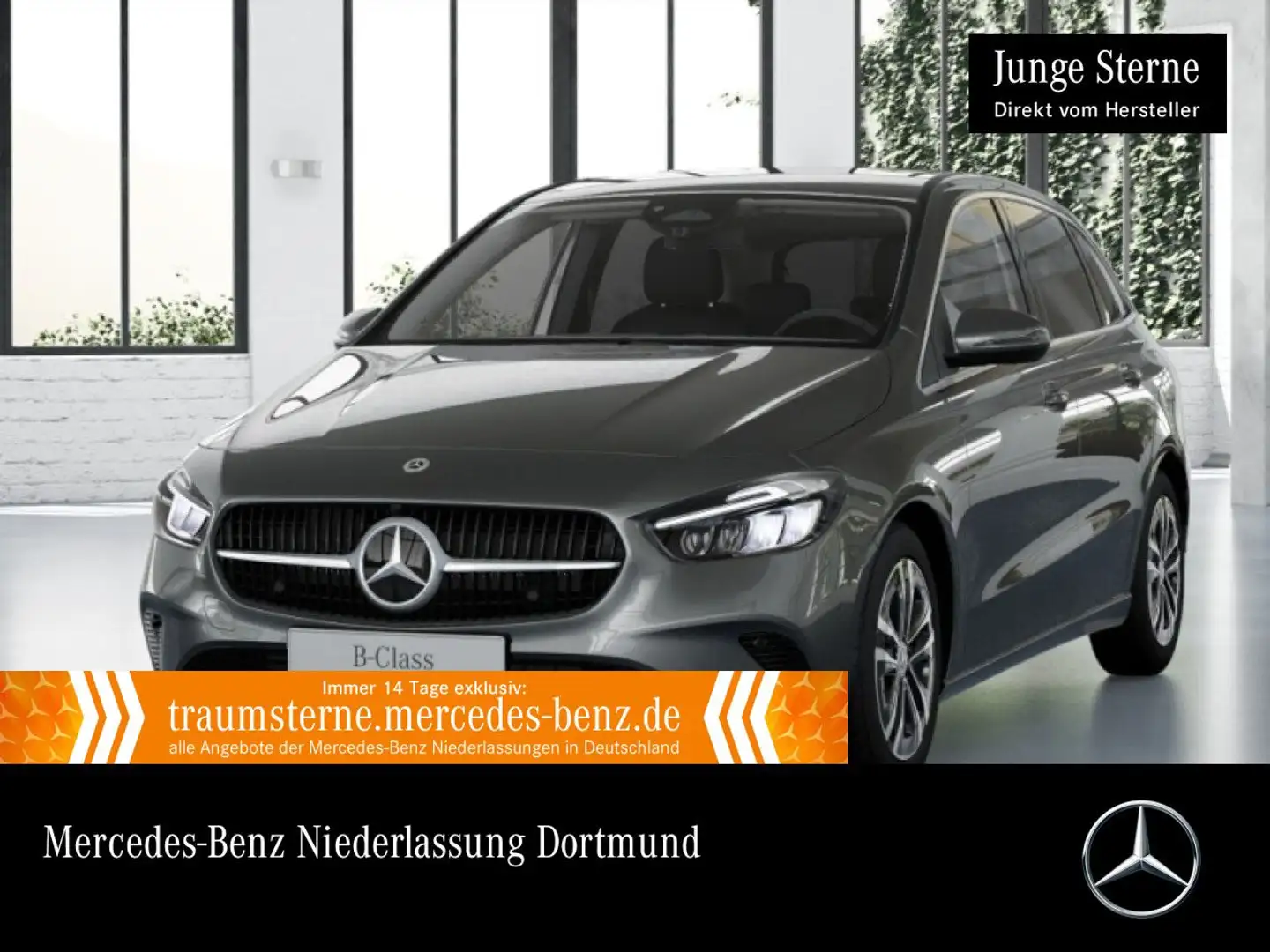 Mercedes-Benz B 180 d PROGRESSIVE+AHK+LED+KAMERA+8G Gris - 1