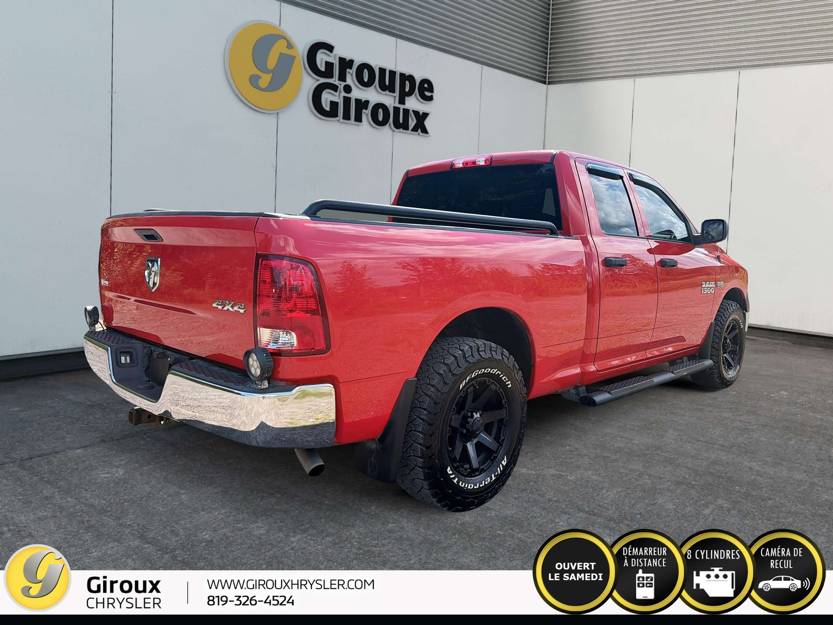 2018 RAM 1500 SXT 4X4 V8 HEMI QUADCAB BOITE 6,4 — снимка 1