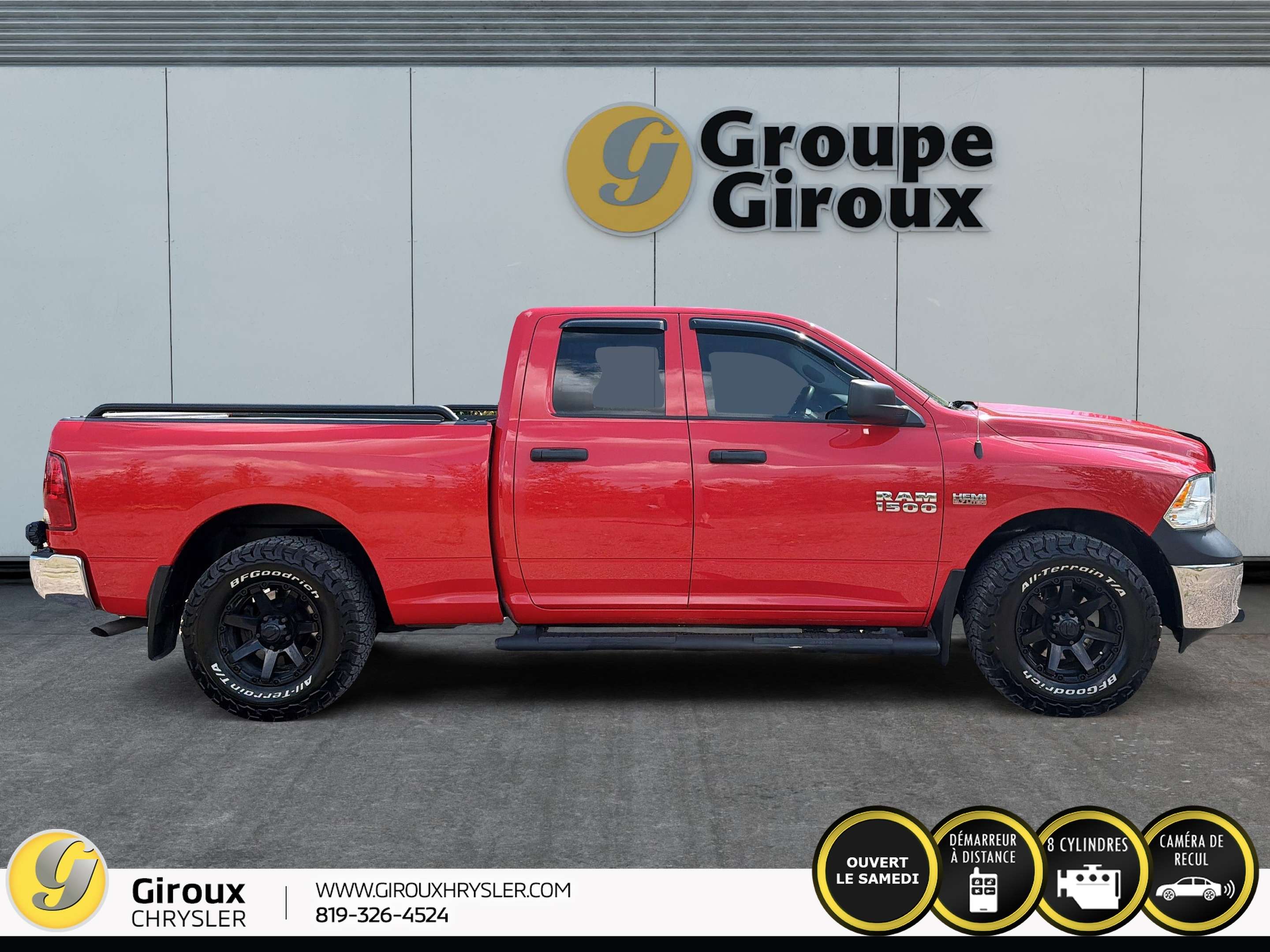 2018 RAM 1500 SXT 4X4 V8 HEMI QUADCAB BOITE 6,4 — снимка 1