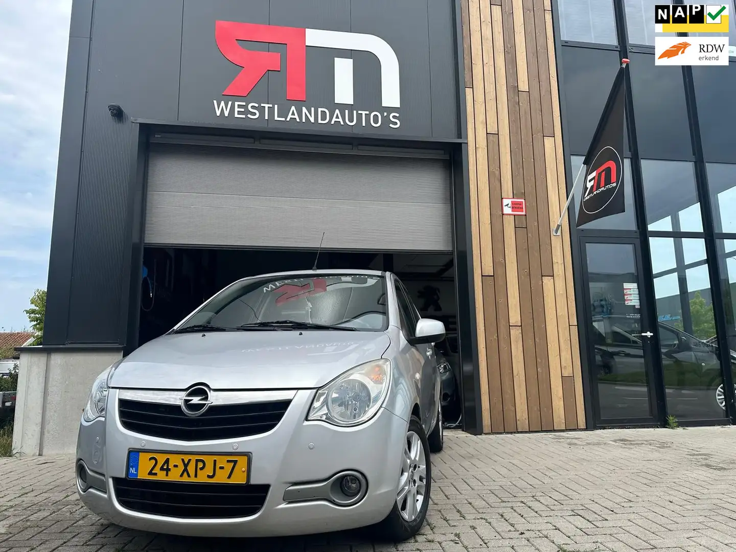 Opel Agila 1.0 Edition/Airco/LM-velgen/2 sleutels/parkeer sen Šedá - 1