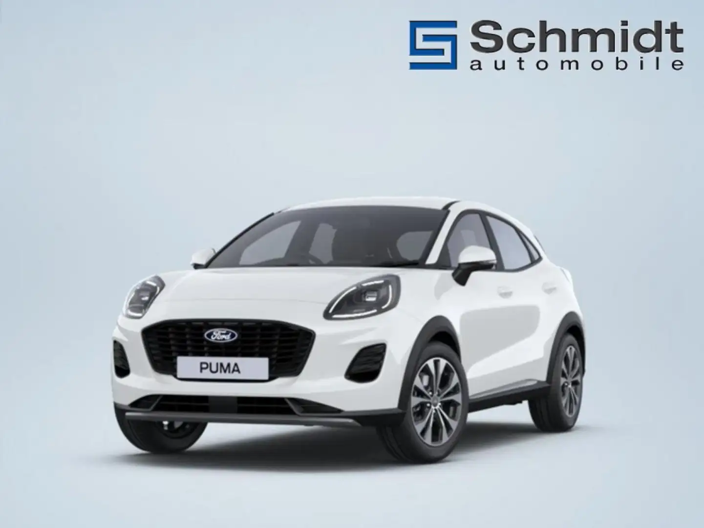 Ford Puma Titanium 5-türig 1,0L Ecoboost Hybrid 125PS M FWD Weiß - 1