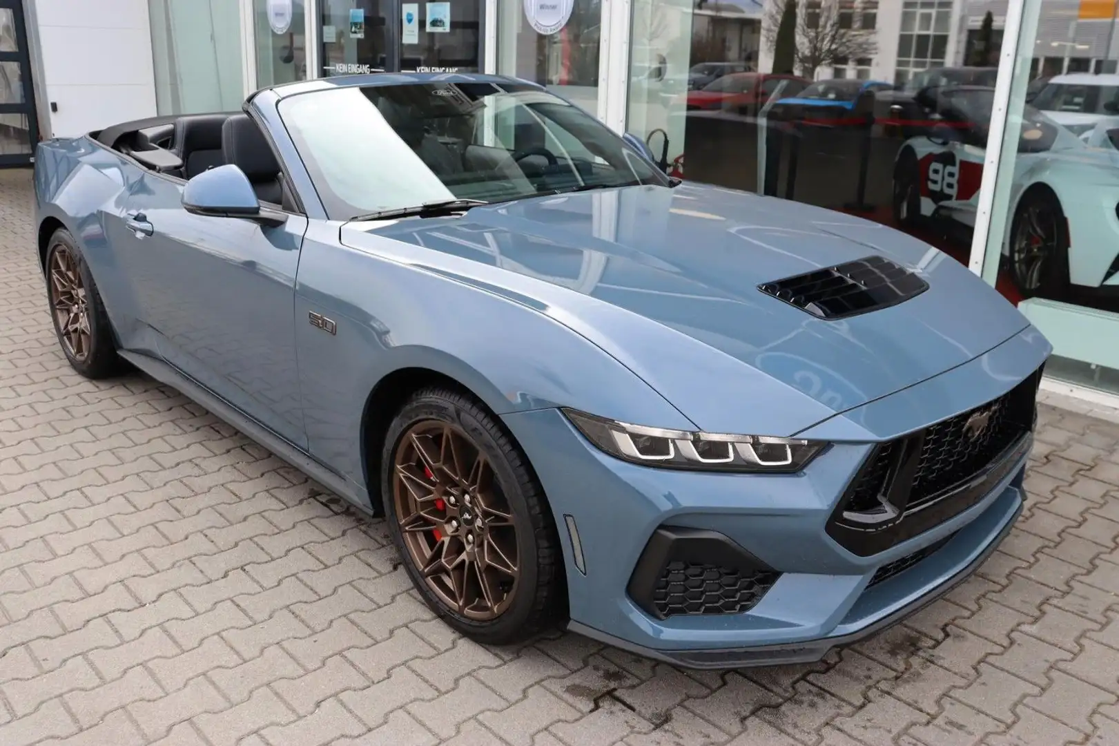 Ford Mustang GT Convertible MagneRide 4,99% FIN* Kék - 2