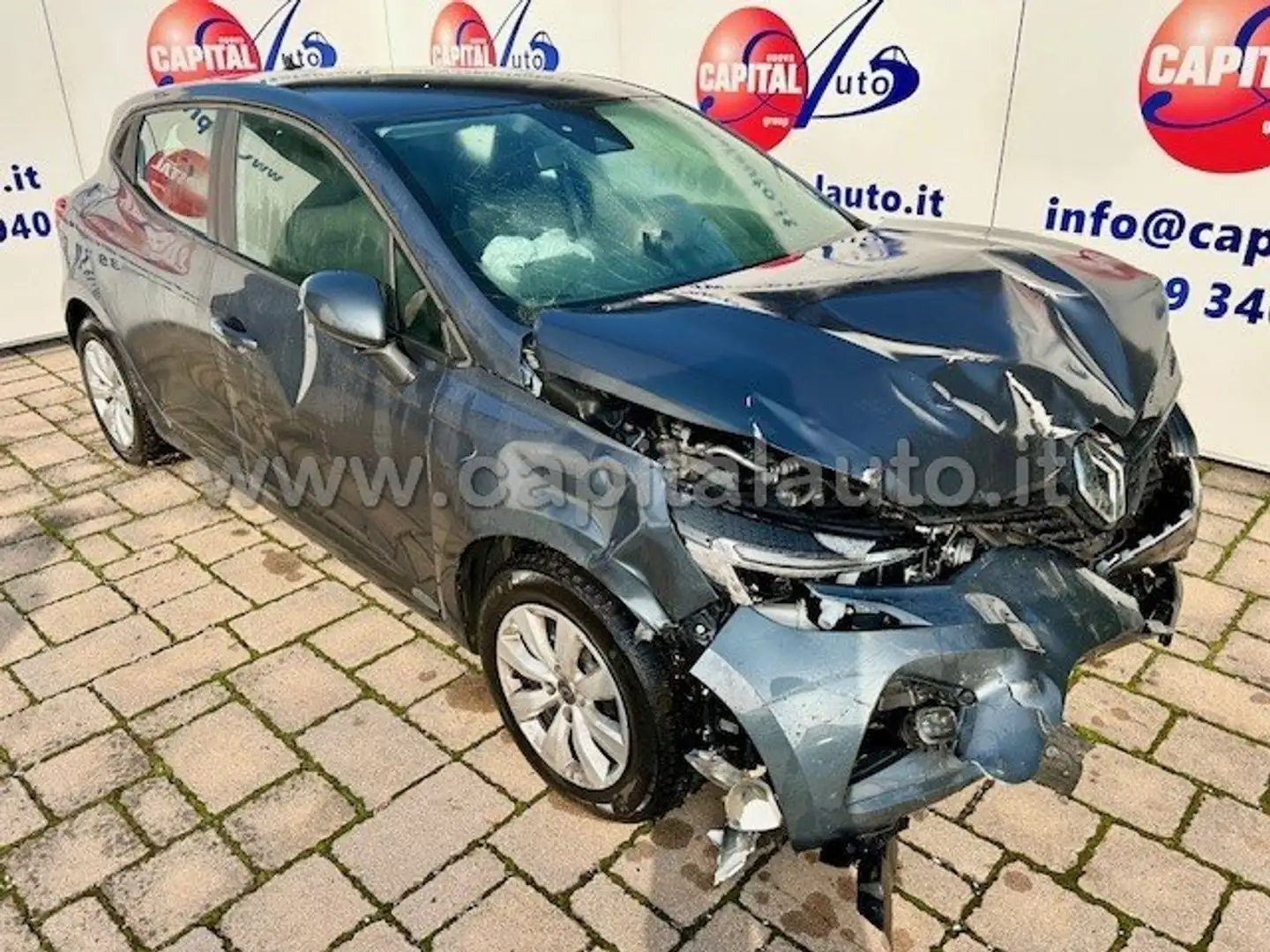 Renault Clio 1.5 blue dci Business 85cv Gris - 1