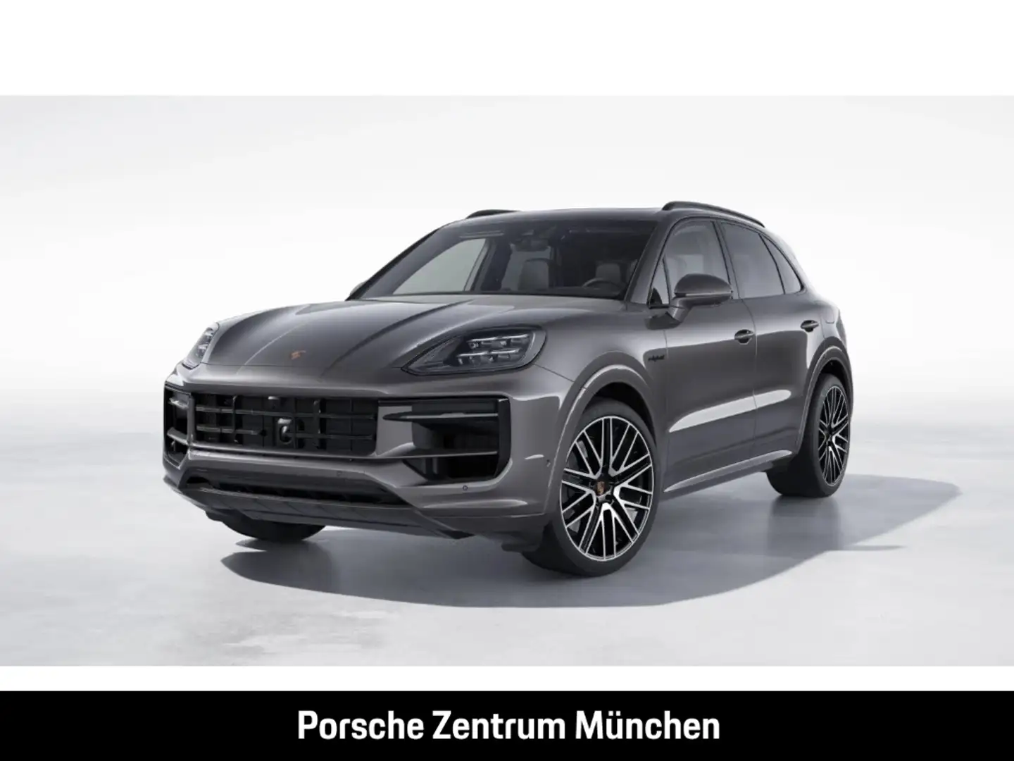 Porsche Cayenne E-Hybrid Black Edition Clubleder Head-Up Grau - 1