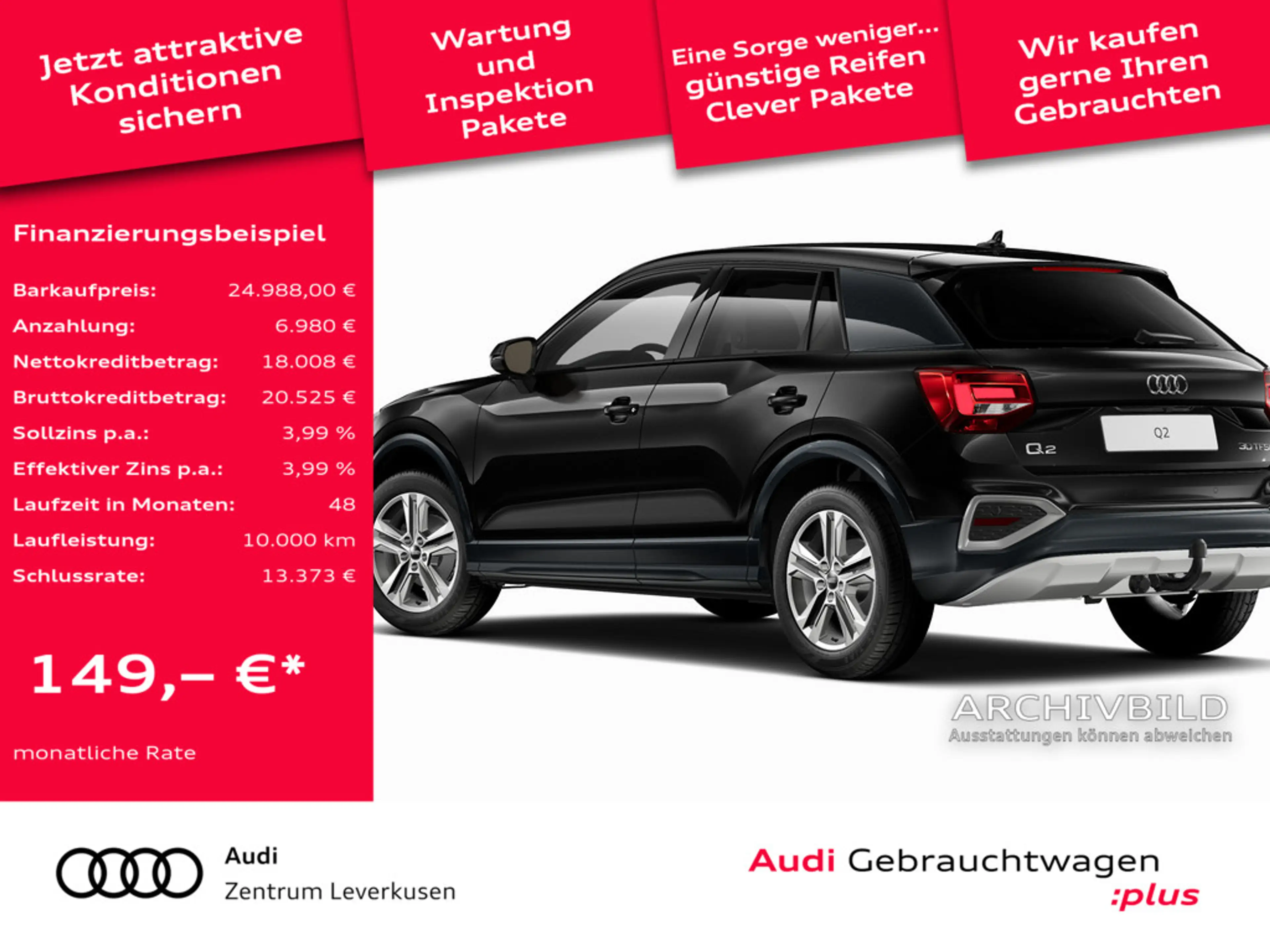 Audi Q2 30 advanced NAVI AHK KAM SHZ LED PDC KLIMA — photo 2