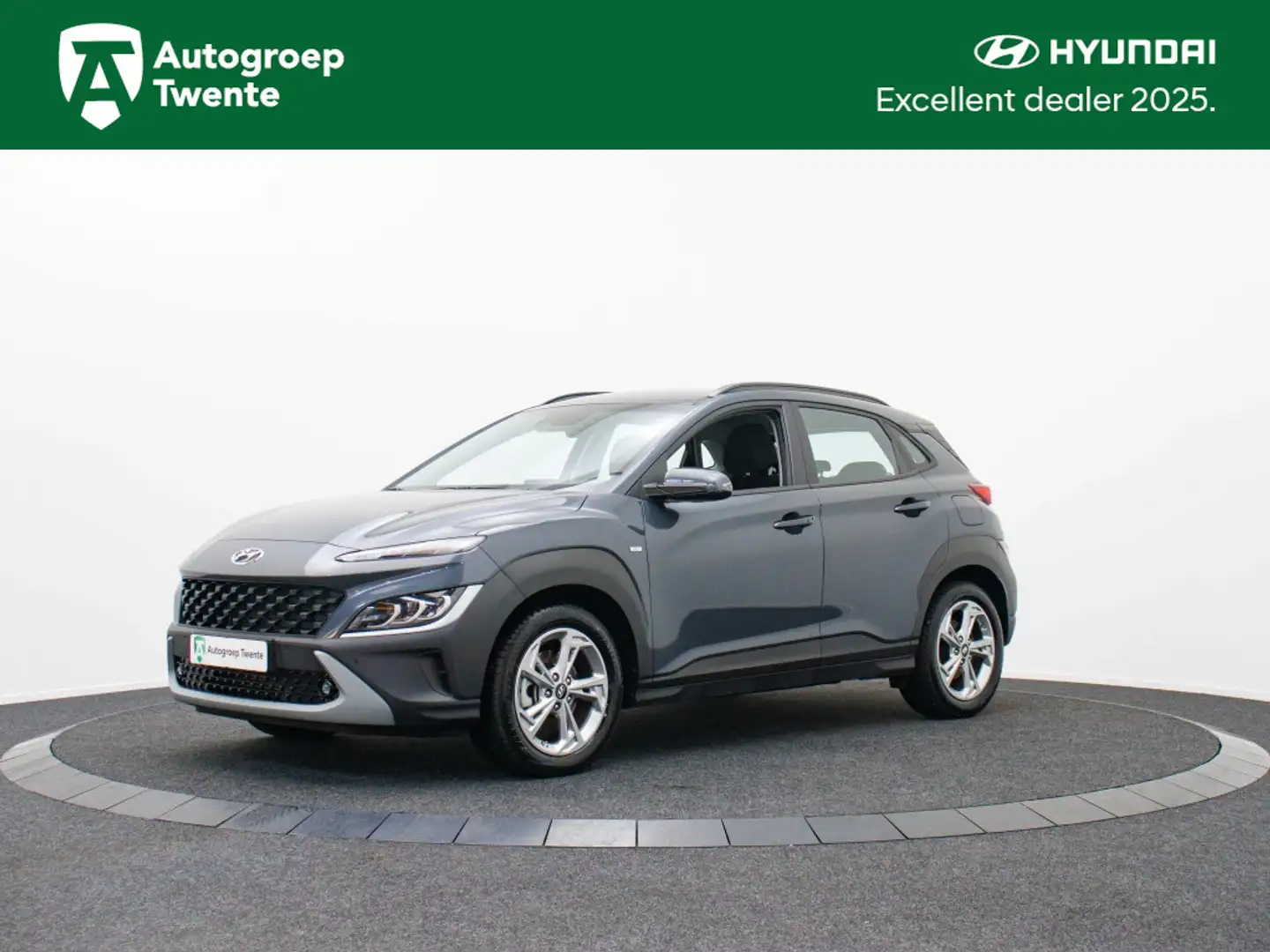 Hyundai KONA 1.0 T-GDI Comfort Smart | Private lease €399 p.m. Grijs - 1