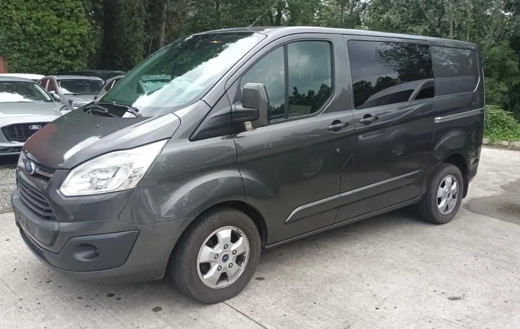 Ford Transit Custom 7438€ + tva Double Cabine Boite Automatic - 1