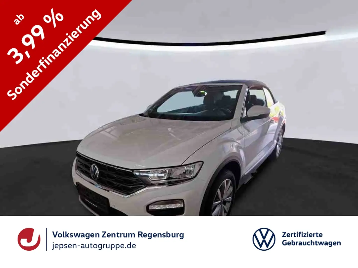 Volkswagen T-Roc Cabriolet Style 1.5 l TSI DSG NAVI PDC Schwarz - 1