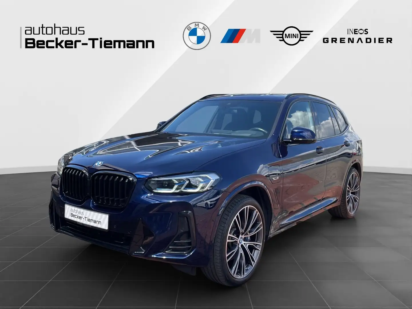 BMW X3 xDrive30e M Paket Laser | Panorama | AHK | HUD | K Blau - 1
