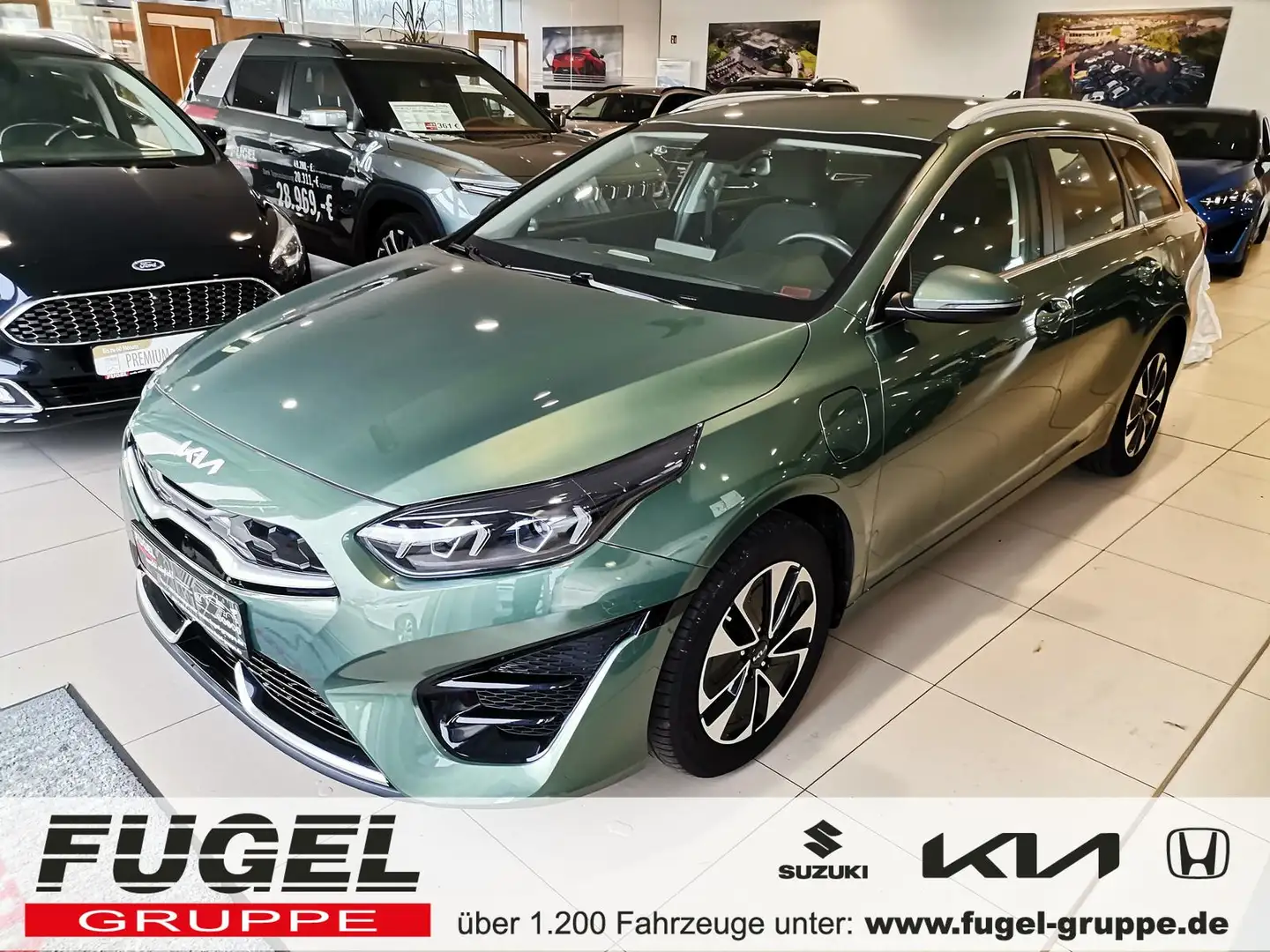 Kia Ceed SW / cee'd SW 1.6 GDI PHEV Spirit ACC|LED|Navi|RFK Grün - 1