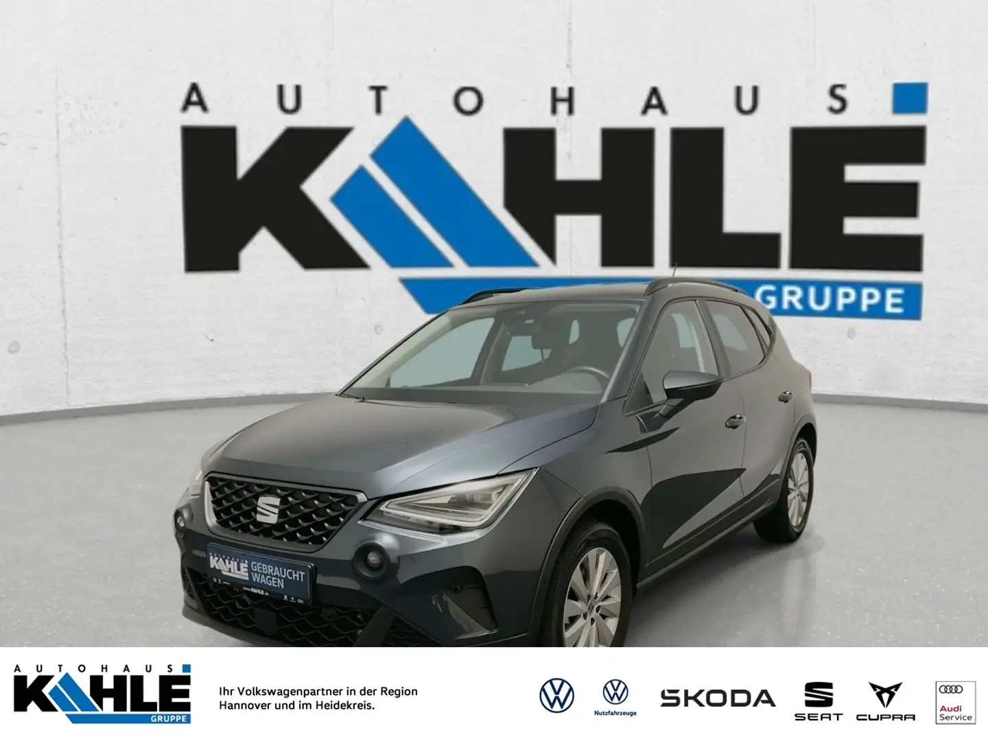 SEAT Arona 1.0 TSI DSG Style Klima Navi Rückfahrkamera Grau - 1