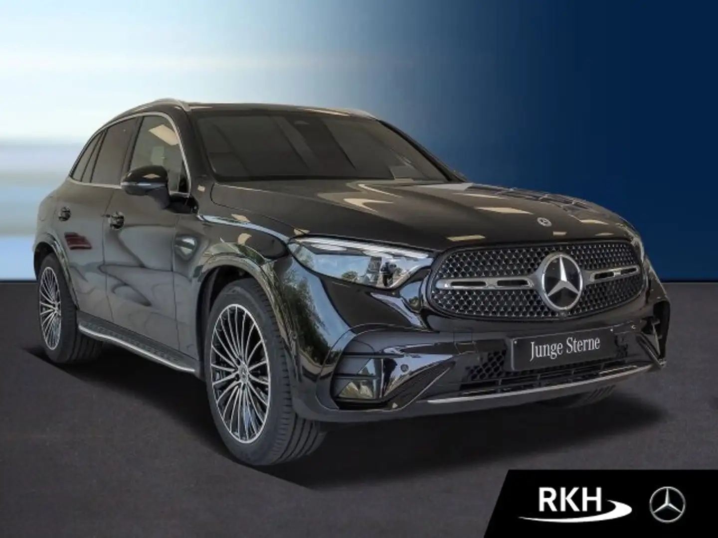 Mercedes-Benz GLC 200 GLC 200 4M AMG Line Pano/Distr./360°/Totw./AHK Чёрный - 2