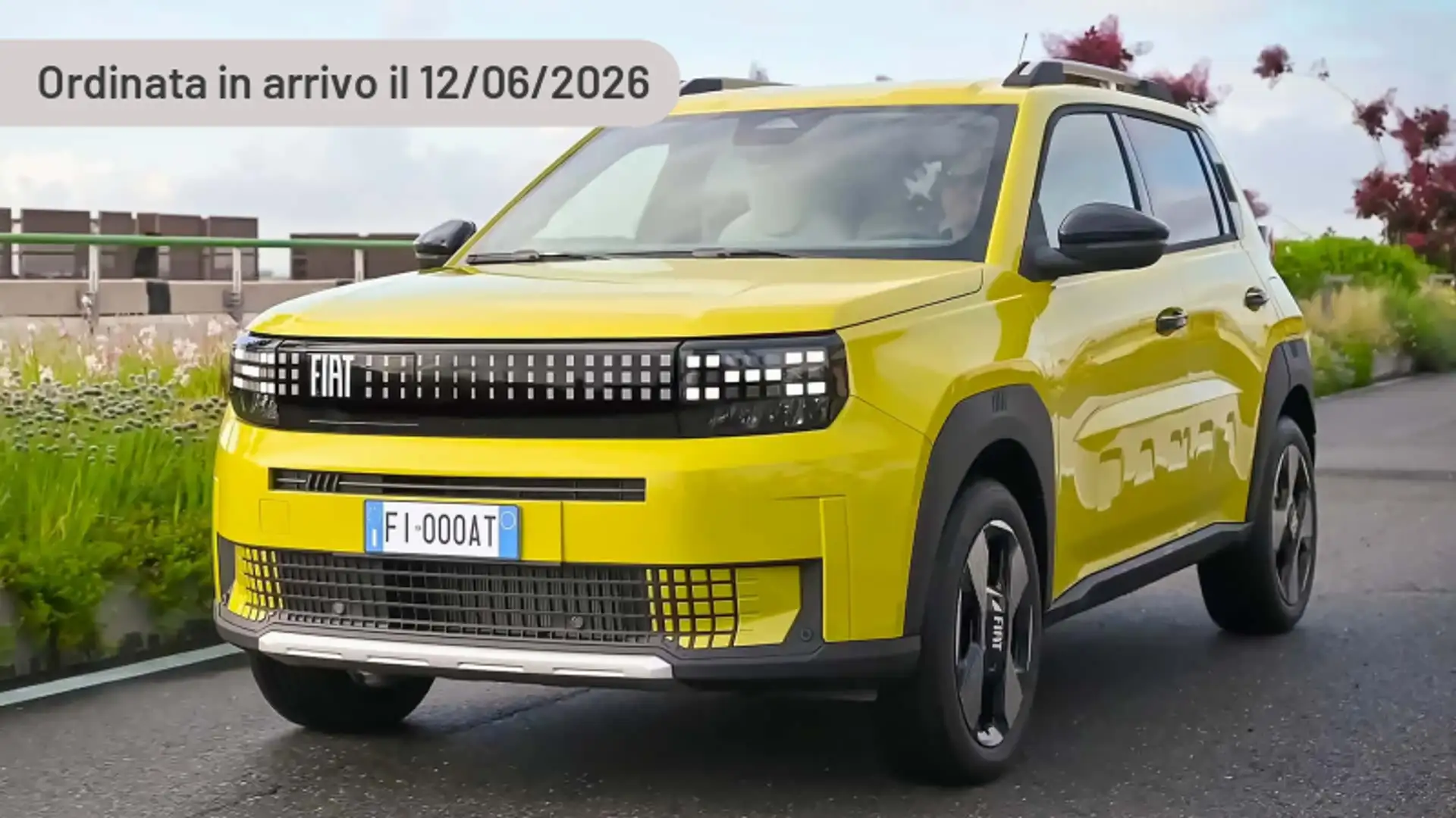 Fiat Grande Panda 1.2 Hybrid 110 CV S&S Business Gümüş rengi - 1