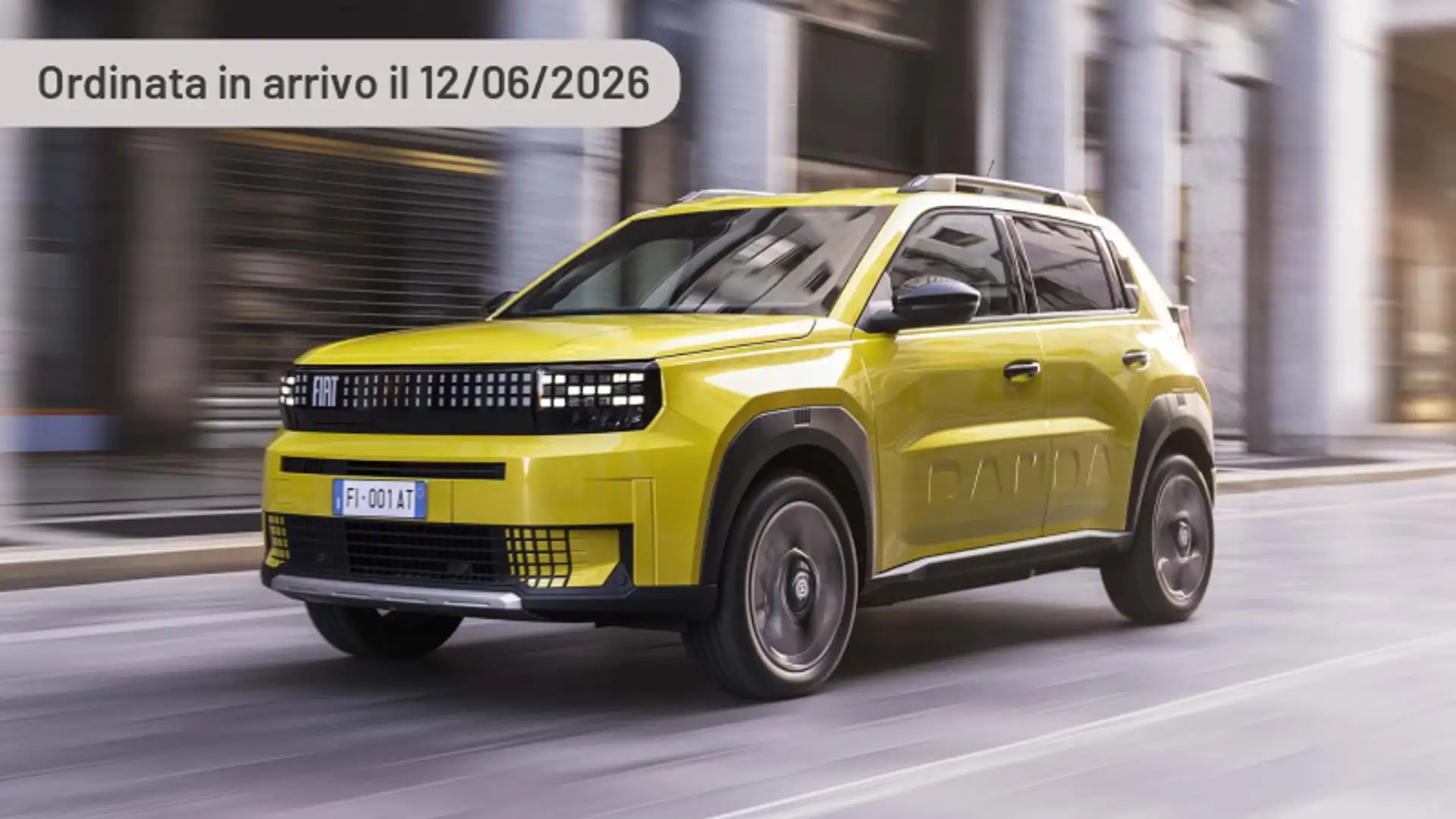 Fiat Grande Panda 1.2 Hybrid 110 CV S&S Business Gümüş rengi - 2