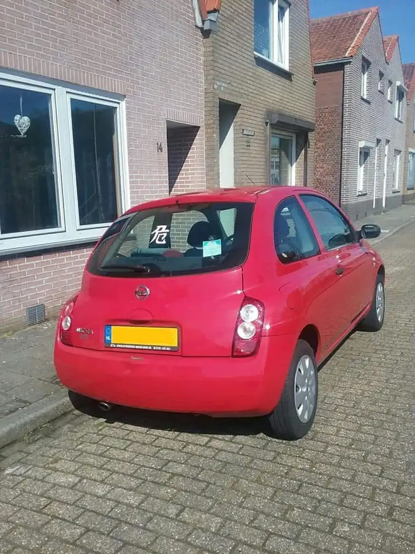 Nissan Micra 1.0 basis Kırmızı - 2