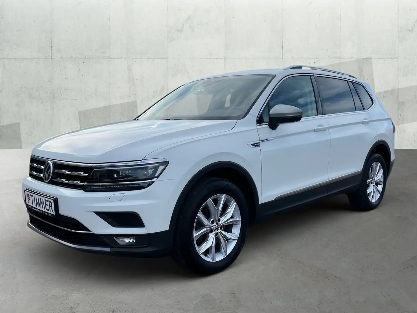 Volkswagen Tiguan Allspace 2.0 TDI DSG Highl. 4x4 *7 Sitze*AHK*NAV*CarPlay Bianco - 2