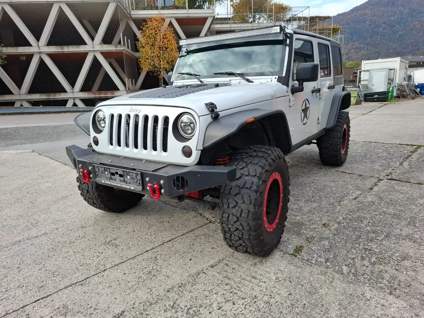Jeep Wrangler Wrangler Unlimited Sport HT 3,8 Aut. Weiß - 1