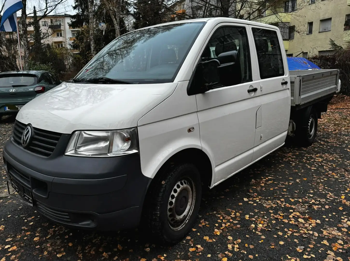 Volkswagen T5 Transporter Transporter T5 TDI Pritsche Biały - 1