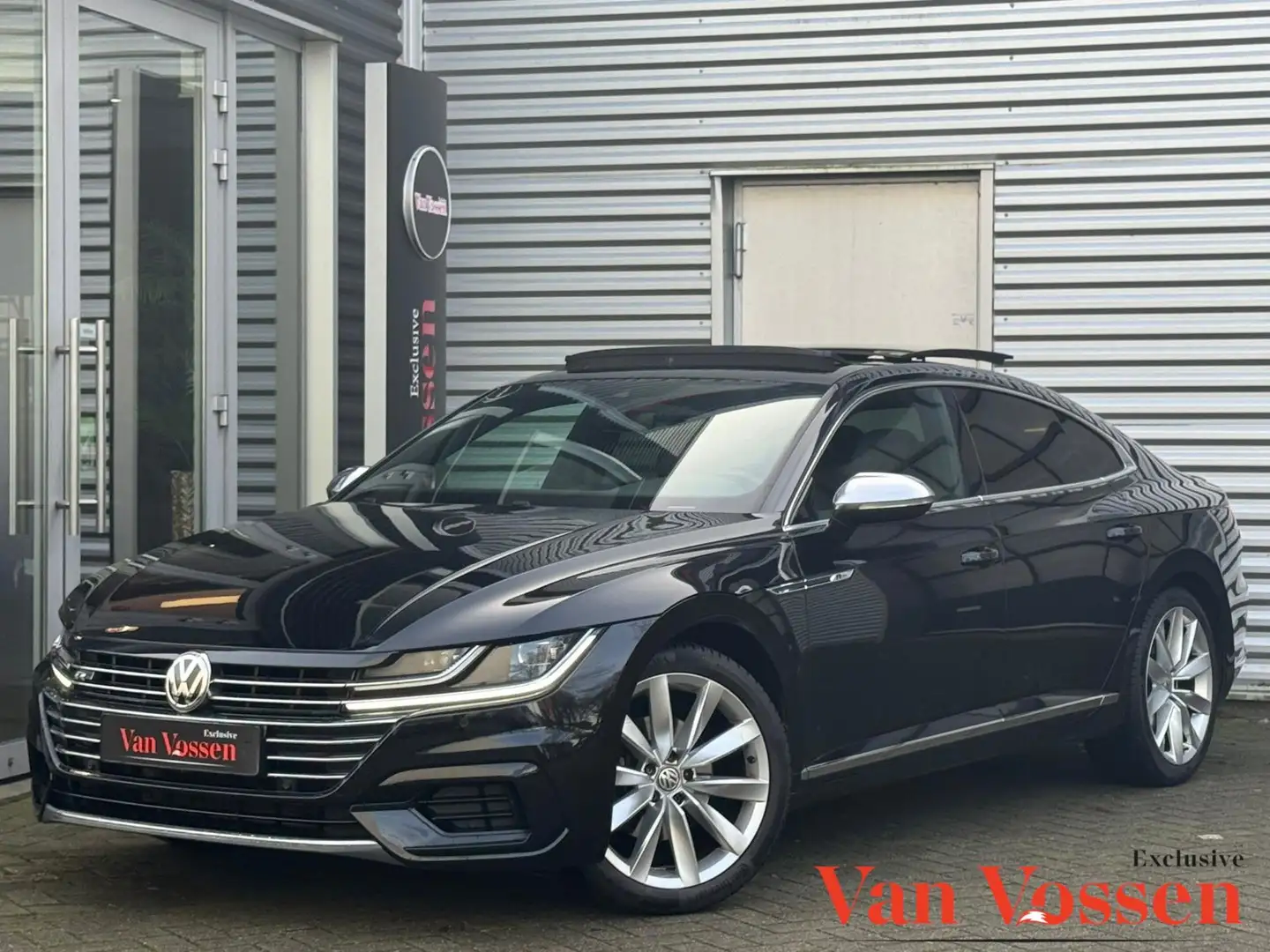 Volkswagen Arteon 2.0 TSI|2XRline|Pano|Navi|Carplay|ACC|DSG|190PK Zwart - 1