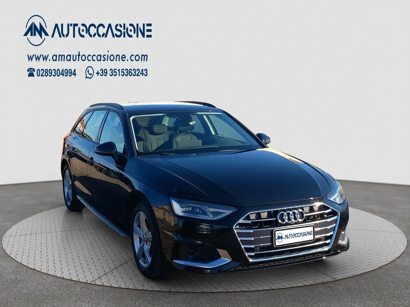 Audi A4 Avant 35 2.0 tdi mhev Business 163cv s-tronic Nero - 1
