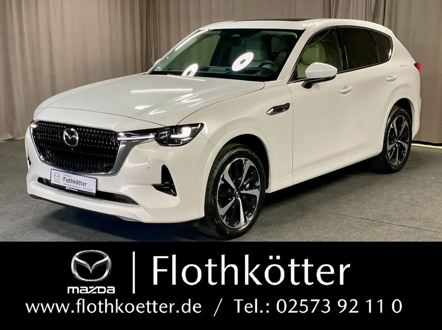 Mazda CX-60 327PS PHEV TAKUMI*DRIVER*SOUND*PANO*AHK Argent - 1