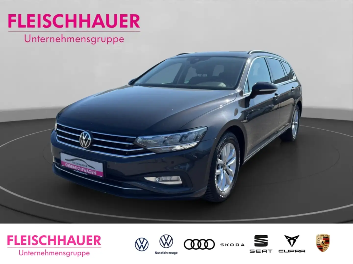 Volkswagen Passat Business 1.5 TSI DSG Business AHK schwenk AppConne Grau - 1