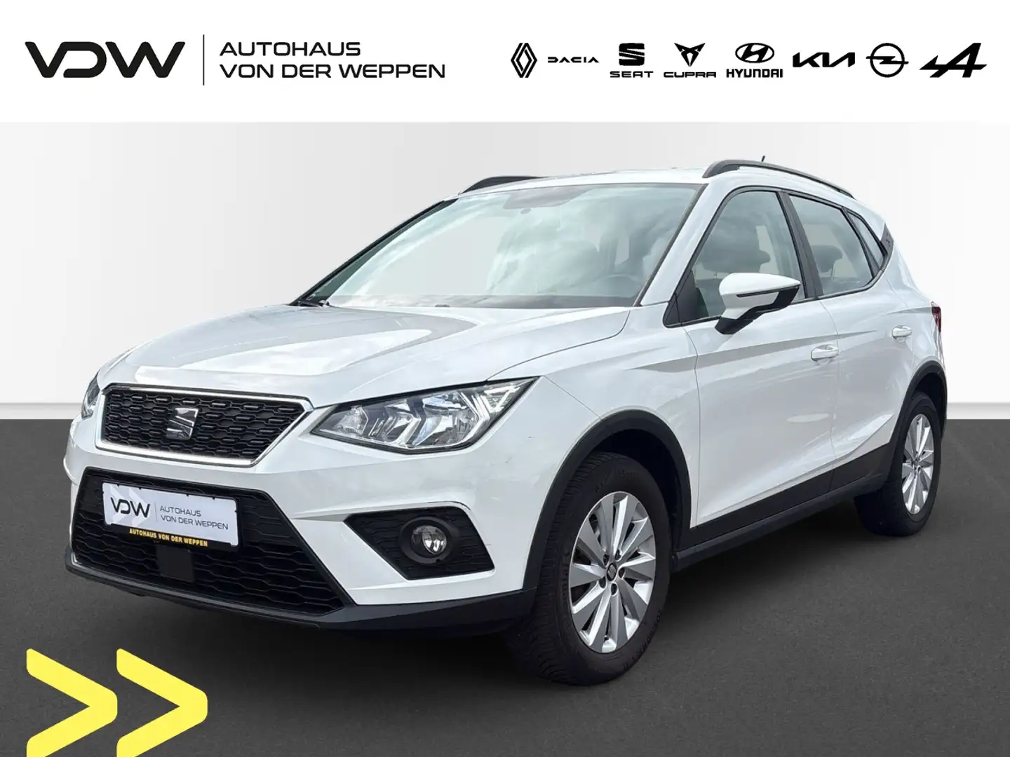 SEAT Arona Style TSI Navi SHZ DAB Einparkhilfe hinten Klima Blanc - 1