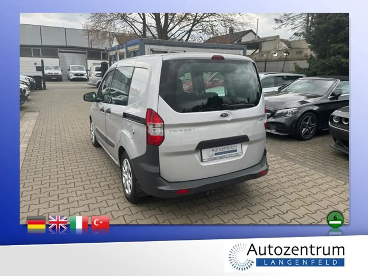 Ford Transit Courier 1.0 Eco Trend *2SCHIEBETÜREN*AHK Plateado - 2
