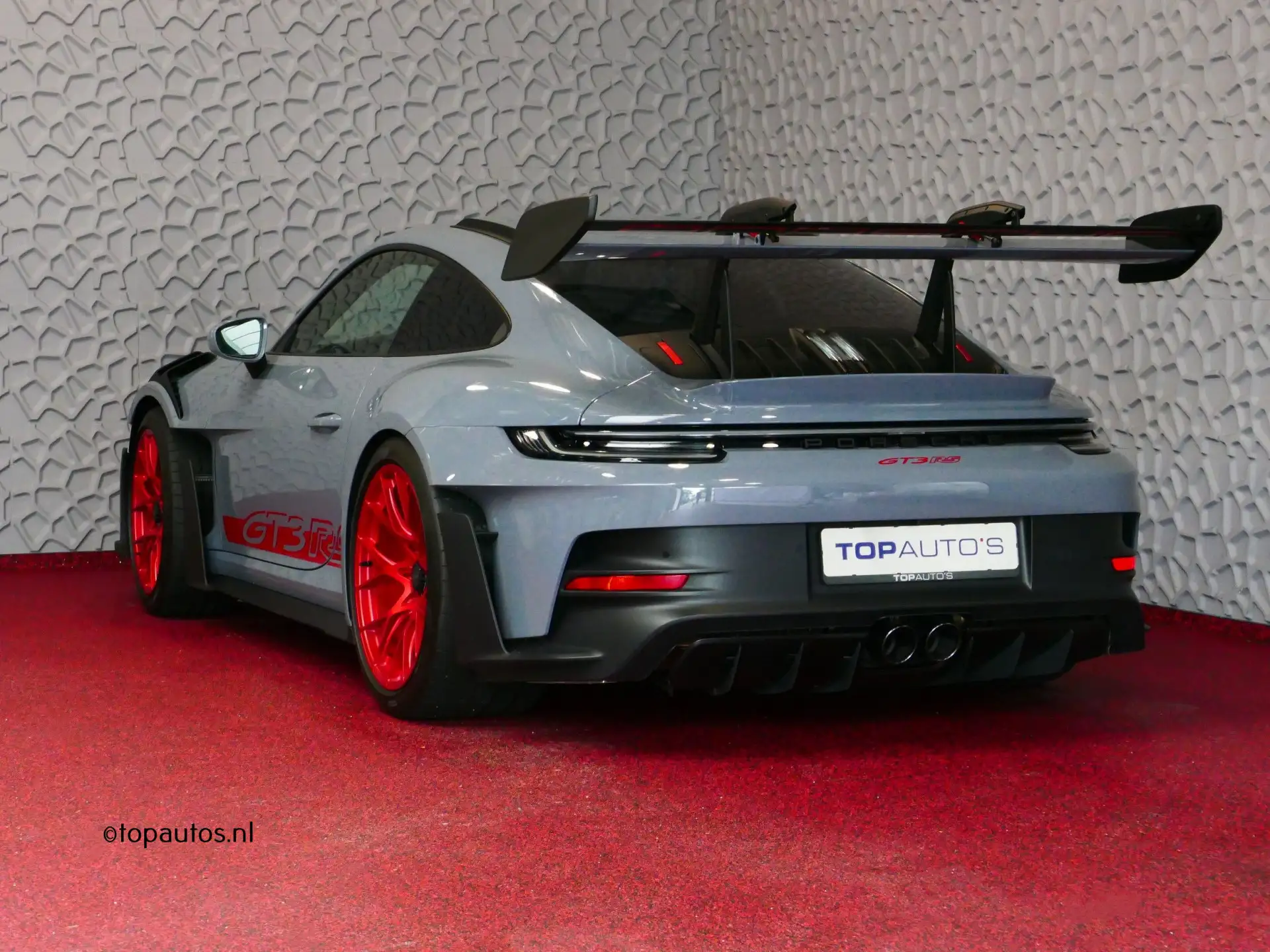 포르쉐 911 GT3 RS 2023 회색 사진 6
