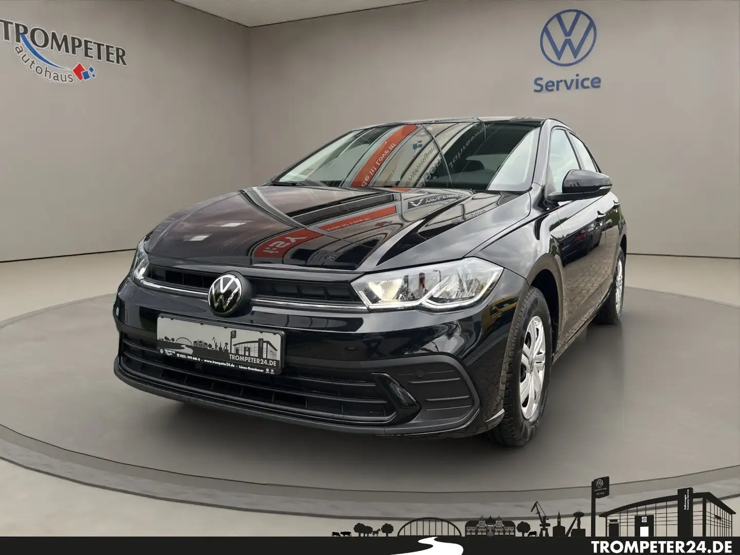 Volkswagen Polo Basis Schwarz - 1