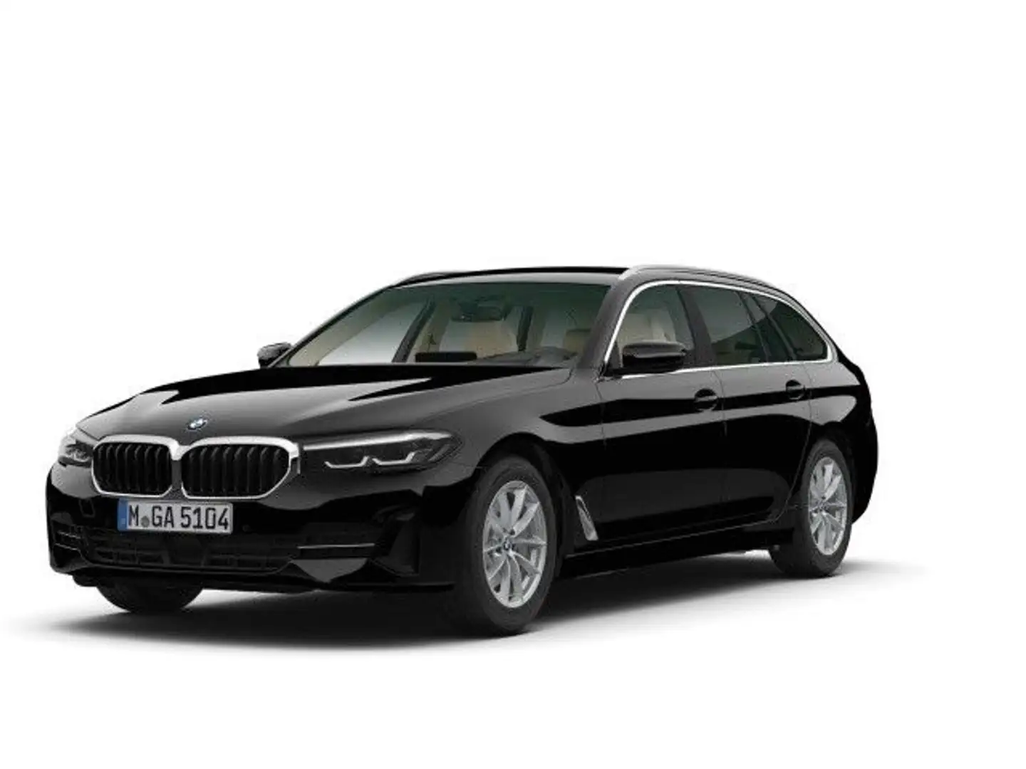 BMW 520 d xDrive Touring Aut. Klimaaut. Head-Up AHK Schwarz - 1