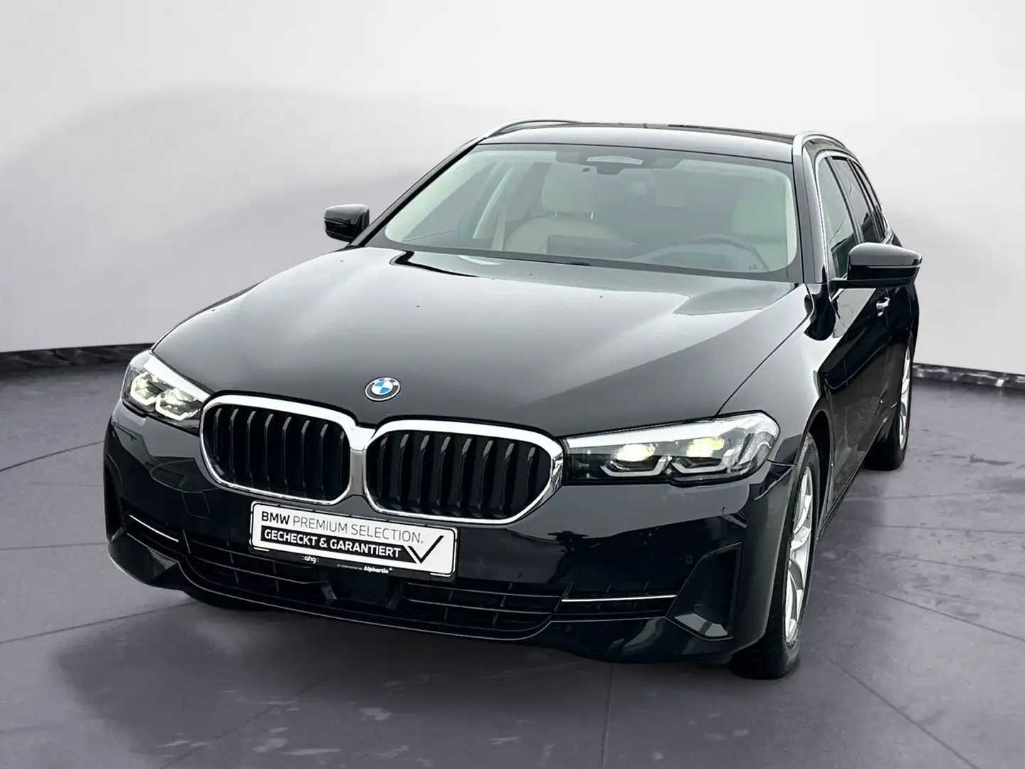 BMW 520 d xDrive Touring Aut. Klimaaut. Head-Up AHK H Schwarz - 2